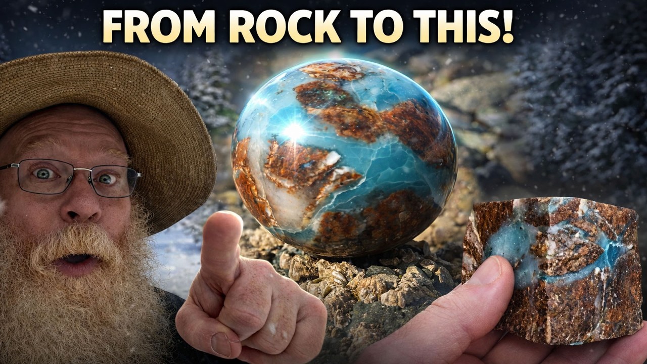 Turning Rough Rock into Perfect Spheres (Full Process!)