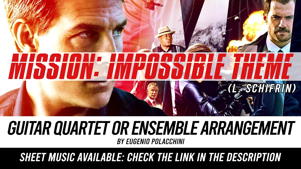 Mission: Impossible Theme for guitar ensemble (Arr. by Eugenio Polacchini) - AUDIO ONLY