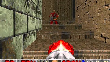 Doom 2 the Way id Did map 23 UV-Speed in 0:41