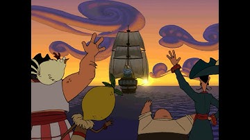 The Curse of Monkey Island - PC Walkthrough Part 6: Guybrush Kicks Butt Once Again