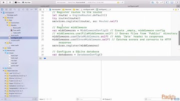 Introduction to Server-Side Swift: Fluent and Sqlite|packtpub.com