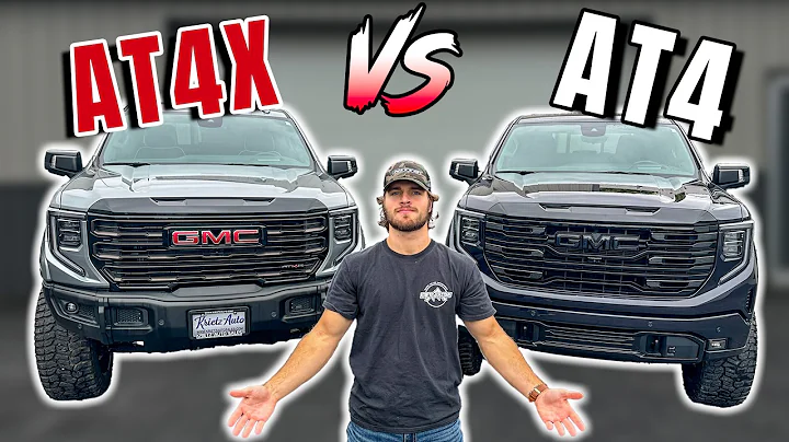 AT4 vs AT4X Sierra 1500: What Is The Difference?