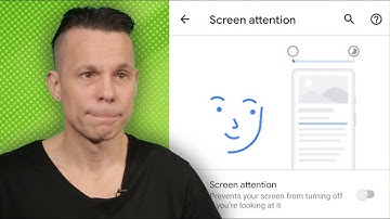How to enable the Android Screen Attention feature on a Google Pixel phone