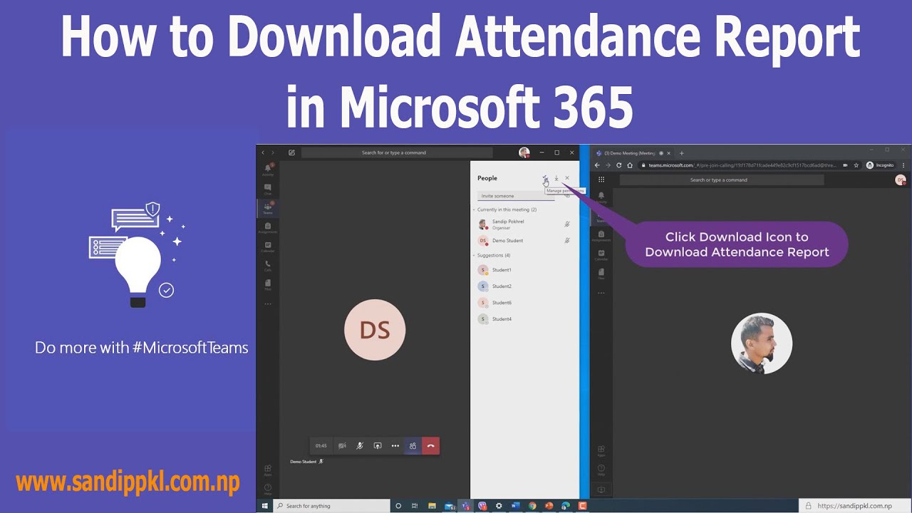 how-to-download-attendance-report-in-microsoft-teams-meeting-youtube