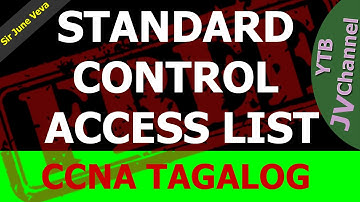 FREE CCNA TAGALOG - Standard ACLs Configuration