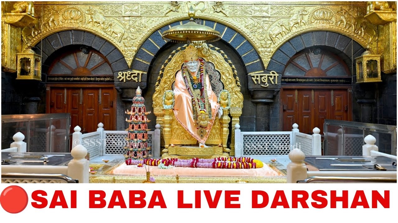  SAI BABA LIVE DARSHAN TODAY  10   MAY   2024  LIVE FROM SHIRDI   saibabalivedarshanshirdi