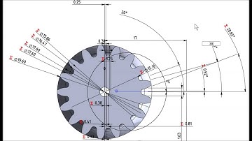 Solidworks parametric gear