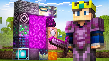 I Build an ILLEGAL NETHER PORTAL in Minecraft Hardcore