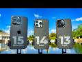 iPhone 15 Pro Max vs 14 Pro vs 13 Pro: Camera Test Comparison!