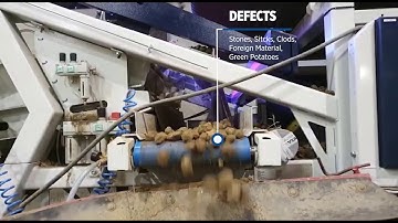 TOMRA 3A | High capcity specialty potato sorting