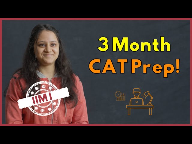 I couldn't have cracked the CAT in 3 months without THIS | My Journey To IIM Indore - Mehak