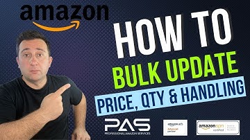 PAS Agency Update Product Price & Quantity in Bulk on Amazon by Using Inventory Loader Template File