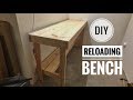 Easy diy reloading bench  dillon xl 650 setup  time lapse