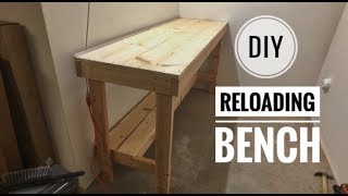 EASY DIY Reloading Bench & Dillon XL 650 Setup | Time Lapse