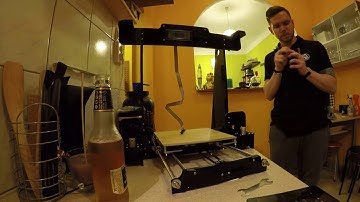 Anet A8 DIY 3D printer assembly timelapse part II.