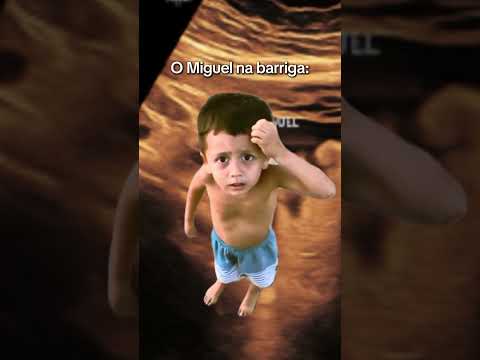 O Miguel: Que agonia, minha mãe 👶🏽 #thallyeleo