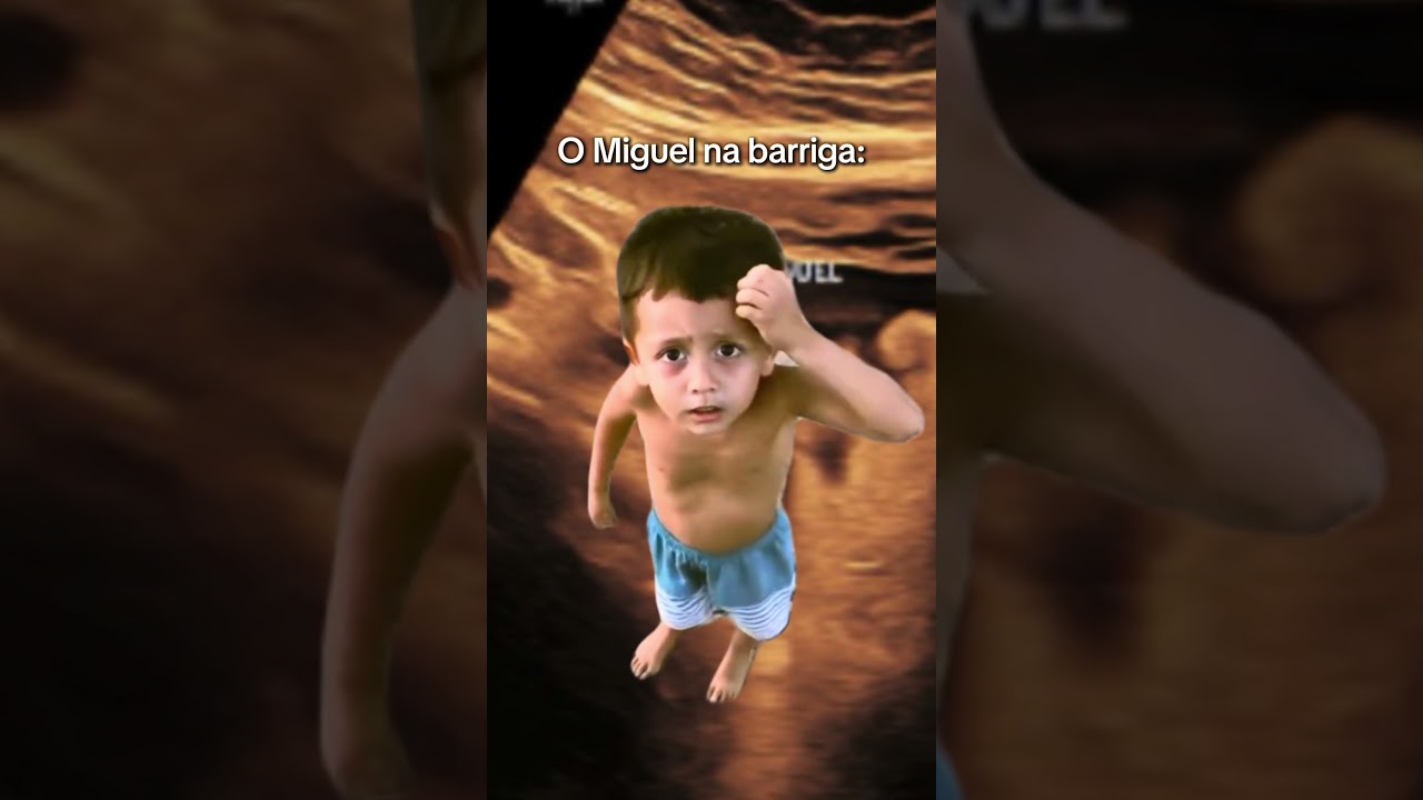 O Miguel: Que agonia, minha mãe 👶🏽 #thallyeleo