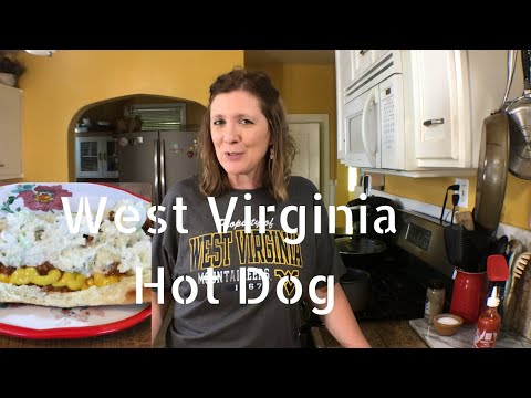 West Virginia Hot Dog! With Chili and Coleslaw!