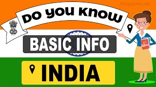 Do You Know India Basic Information World Countries Information - General Knowledge Quizzes