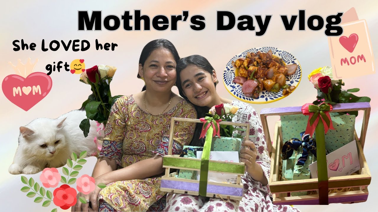 Aaj mummy ko surprise diya✨mother’s  Day vlog 🫶❤️|| Aakritisharmavlogs