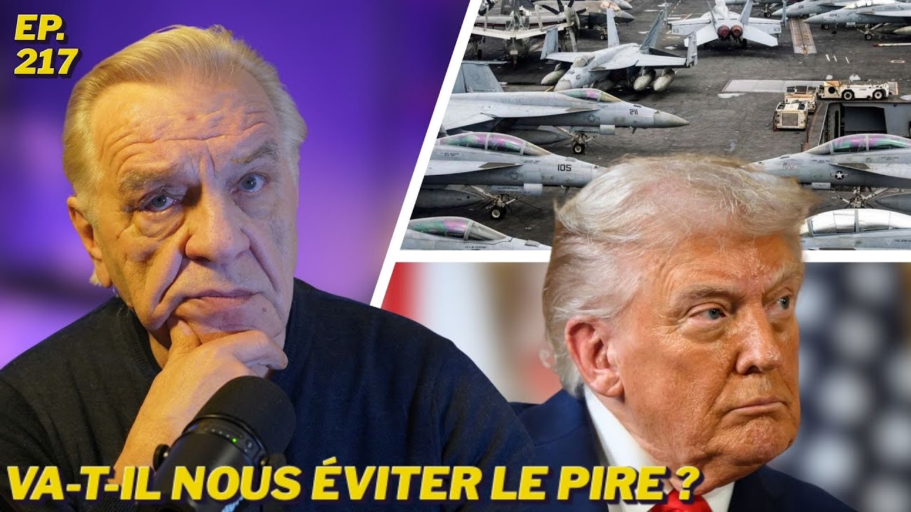Guerre en IRAN : TRUMP va-t-il lancer l’offensive ? | Ep. 217