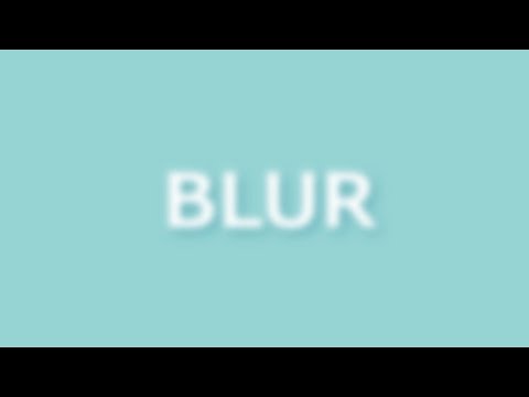 【CSS】文字をぼやけた状態から表示するアニメーション