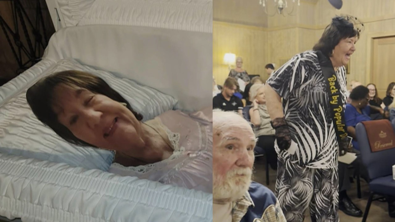 80-Year-Old Woman Has Her Own Funeral To Combat 'FOMO'