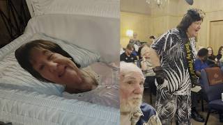 80-Year-Old Woman Has Her Own Funeral To Combat 'FOMO'