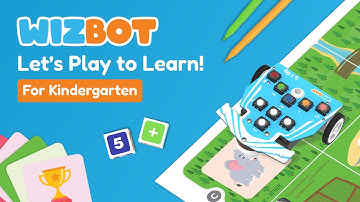 Wizbot Neo - Screen-Free Coding Robot for Teaching FLN and CT to Pre-School and Primary School Kids