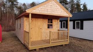 10x20 Ceder Cabin Tour