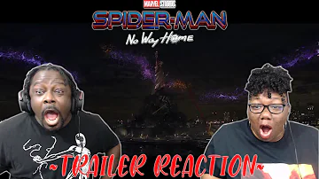 SPIDER-MAN: NO WAY HOME - Official Trailer {REACTION!!}