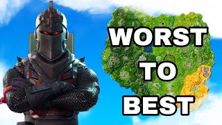 Every OG Fortnite POI RANKED Worst To Best! (Week 1)