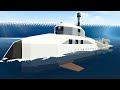 Tsunami Survival but in a MINI SUBMARINE! - Stormworks Multiplayer Gameplay