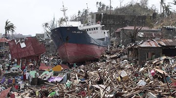 TACLOBAN before & after typhoon yolanda