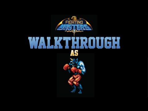 Fighting Masters Sega Genesis No Death Walkthrough