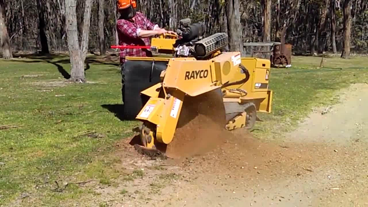 Rayco RG37 Stump Grinder | Greenstar Equipment - YouTube