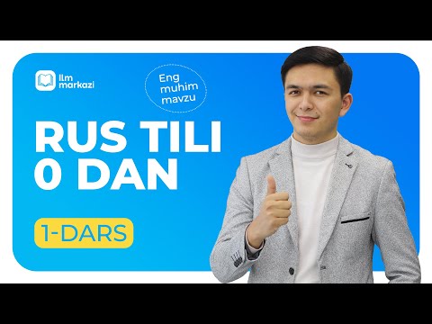 Rus tilini 0 dan o'rganish 1-dars | Кто? Кого? Кому?