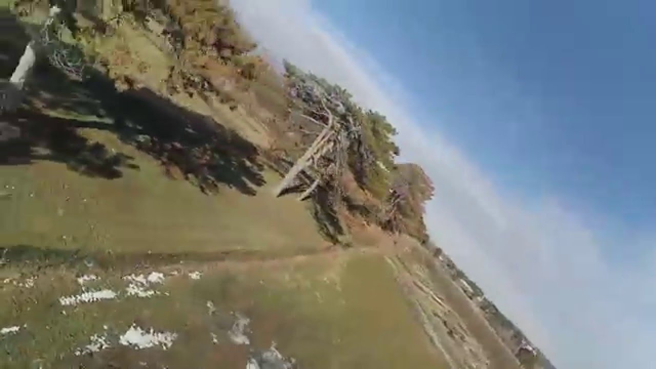 Quadcopter crash--flying without a prop nut