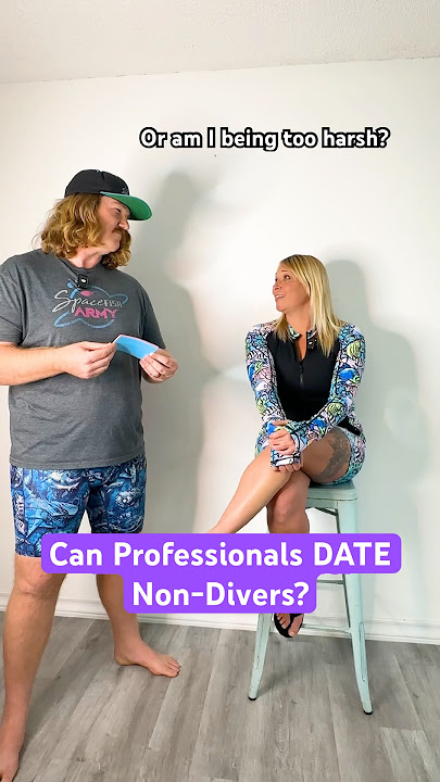 Can pro scuba divers date non divers for the long term?🙅‍♀️💦 #couplegoals #divetravel #scubadiving