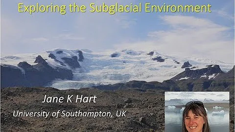 Jane Hart at the International Glaciological Socie...