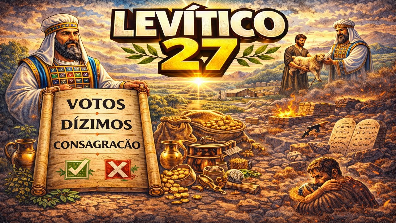 Levítico 27 (parte 1/1) - Entendendo Votos e Consagrações (Devocional)