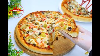 6 وصفات للبيتزا و اسرار العجينة الايطالية الاصلية و سر طراوتها من رباح محمد