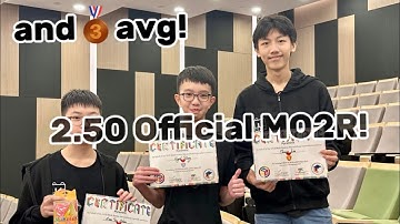 2.65 and 2.35 (third place) official pyraminx averages!