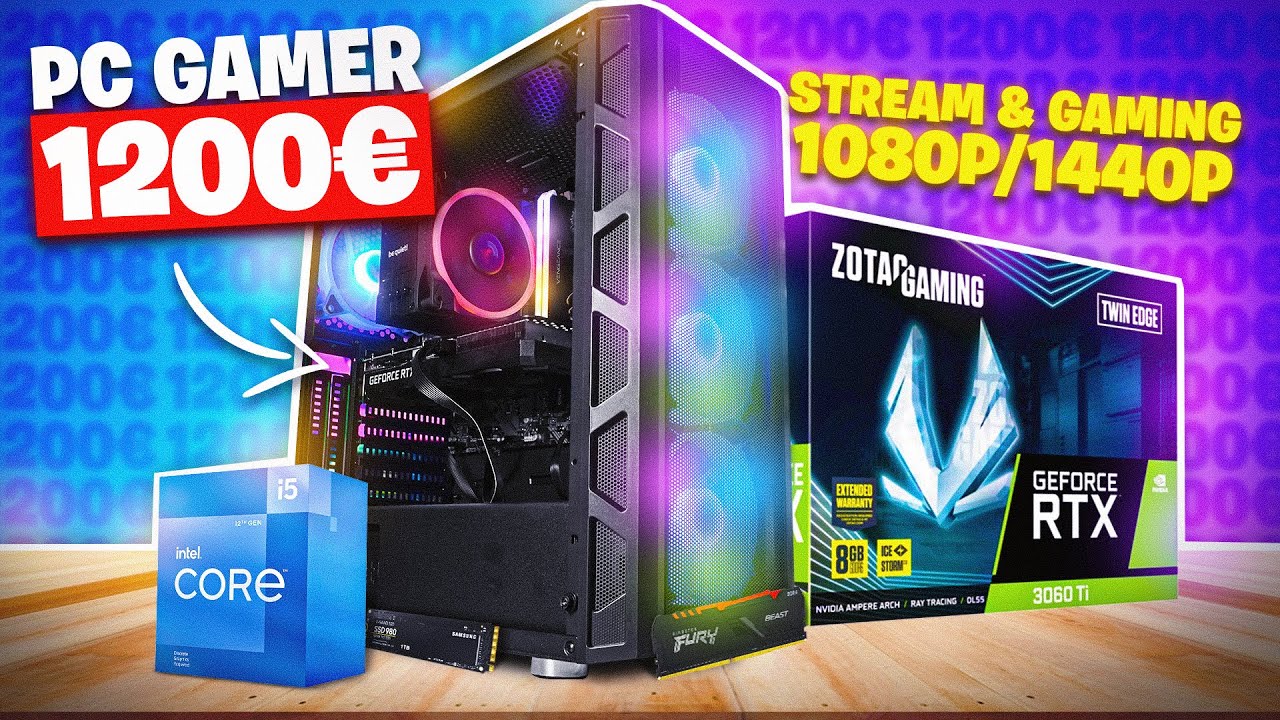 JE TESTE UN PC GAMER À 1200€ (Fortnite, Warzone, GTAV) 