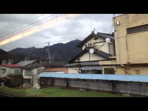 特急 はまかぜ　1号 車窓 和田山→八鹿/ 山陰線 キハ189