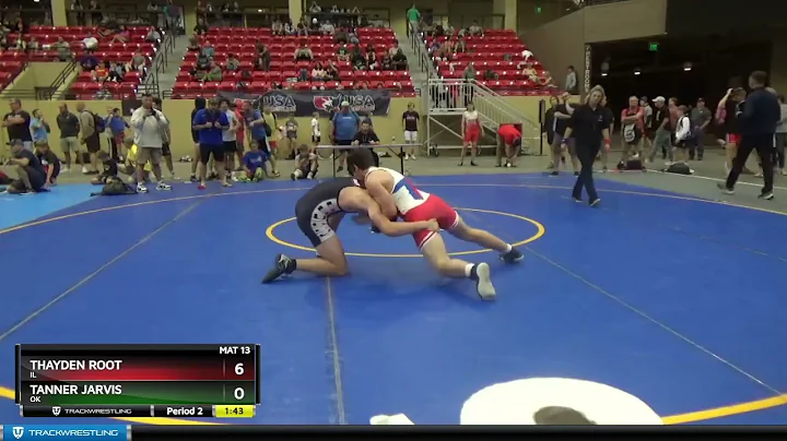 160 Lbs Quarterfinal - Thayden Root, IL Vs Tanner ...