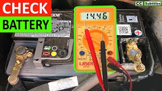 How to check a Car Battery with a Multimeter screenshot 4