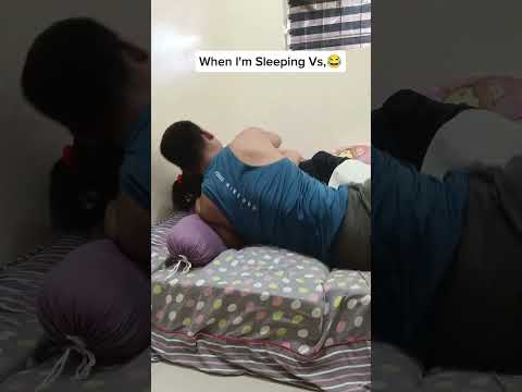 when I'm Sleeping Vs. 😂 #funny #forentertainmentpurposesonly #comedy