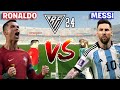 Messi vs ronaldo on rf24 roblox real futbol 24