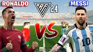 MESSI VS RONALDO ON RF24! (ROBLOX REAL FUTBOL 24)